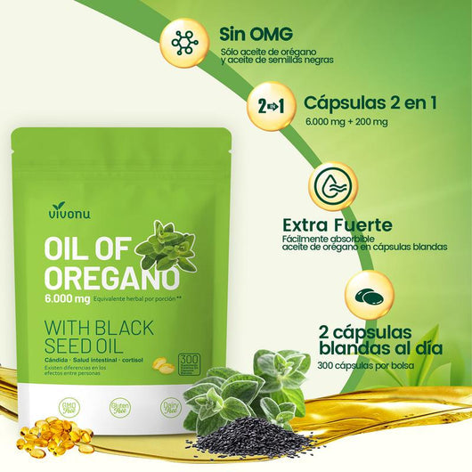 (2x1 Paga 1 y llevas 2) VivoNu™ original – Digestión Ligera + Abdomen Plano + Energía Total - 300 Cápsulas