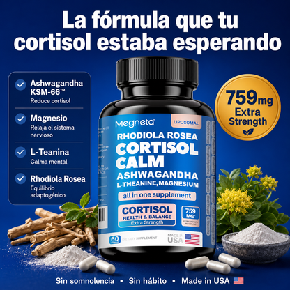 (55% DESCUENTO) NeuroCalm Complex™ | Fórmula Avanzada para Calma Mental, Enfoque y Equilibrio