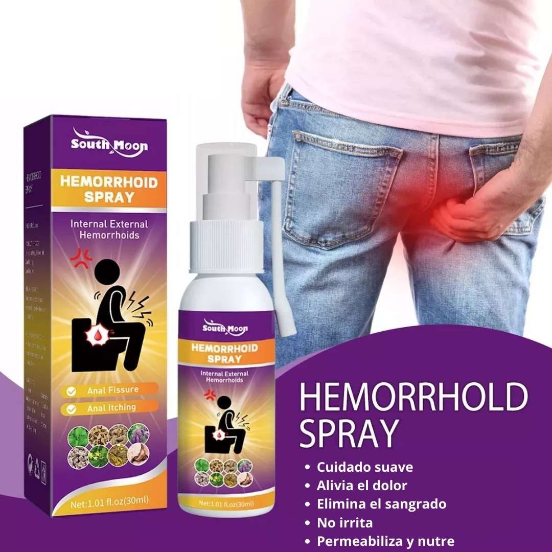 (2x1) Spray Hemorroidal™ | Menos Ardor + Máxima Desinflamación