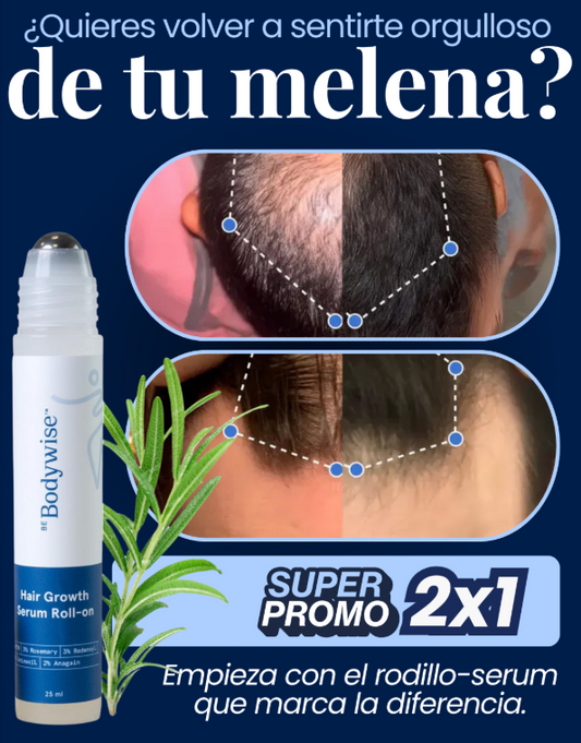 (Oferta 2x1) Sérum Capilar Intensivo BodyWise 100% original Capilar Intensivo – Reactiva el Crecimiento