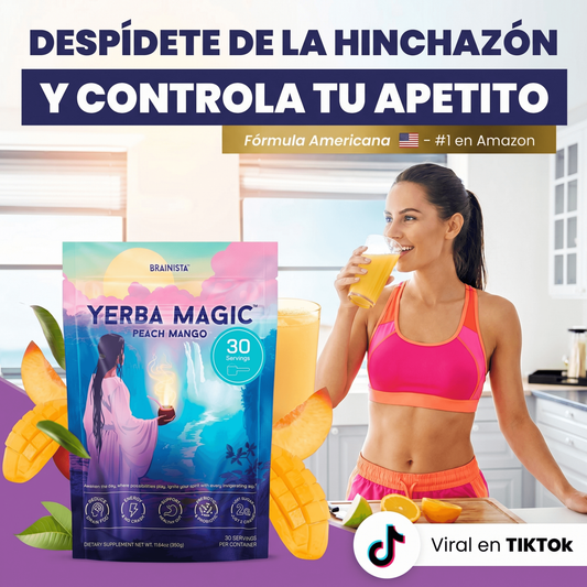 (60% OFF) Yerba Magic™ 100% Original – Controla el Hambre + Activa tu Metabolismo + Energía Todo el Día
