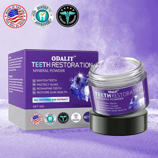 (70% OFF) Teeth Restoration™ Polvo Dental Sonrisa Total + Aliento Fresco