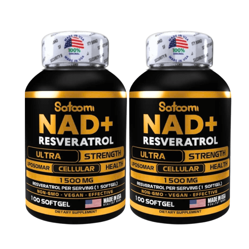 (67% Descuento) NAD+ Resveratrol | Energía Brutal + Rejuvenecimiento Celular