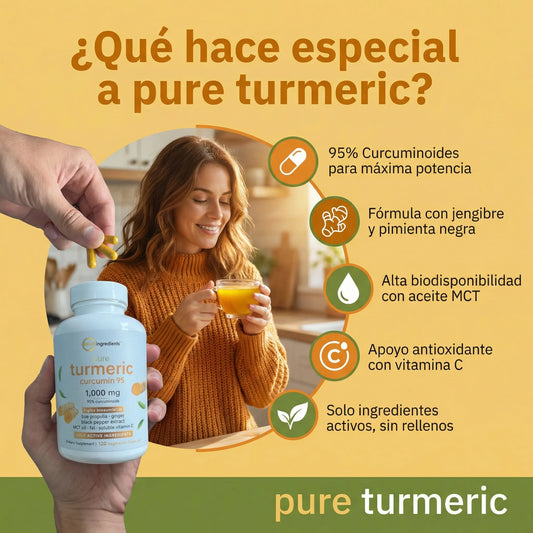 (55% DESCUENTO) Turmeric Curcumin™ | Apoya tus Articulaciones y Recupera tu Movilidad